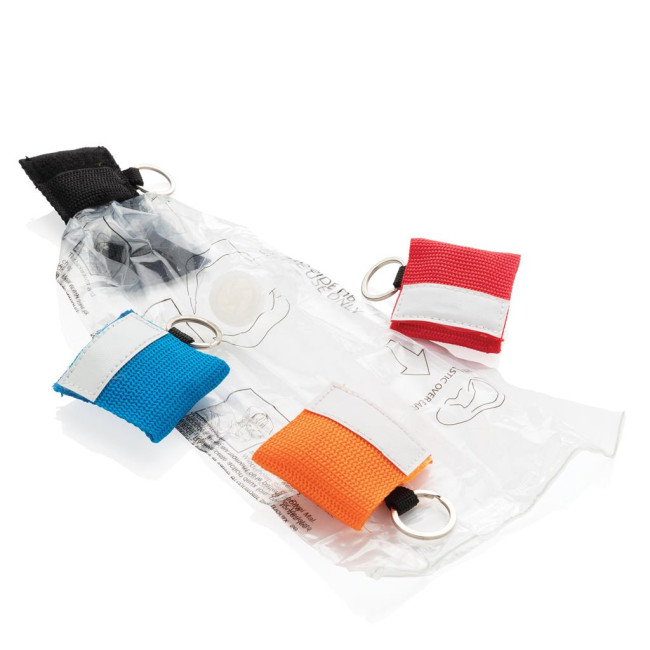 Promotional Keychain CPR Mask - Image 3