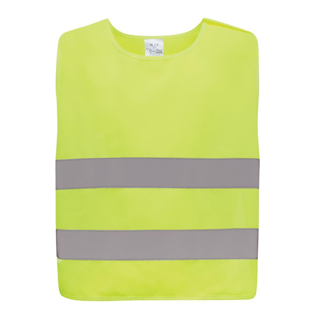 Promotional GRS Recycled Pet High-Visibility Safety Vest 7-12 Years