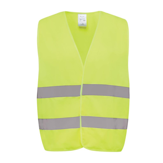 Promotional GRS Recycled Pet High-Visibility Safety Vest