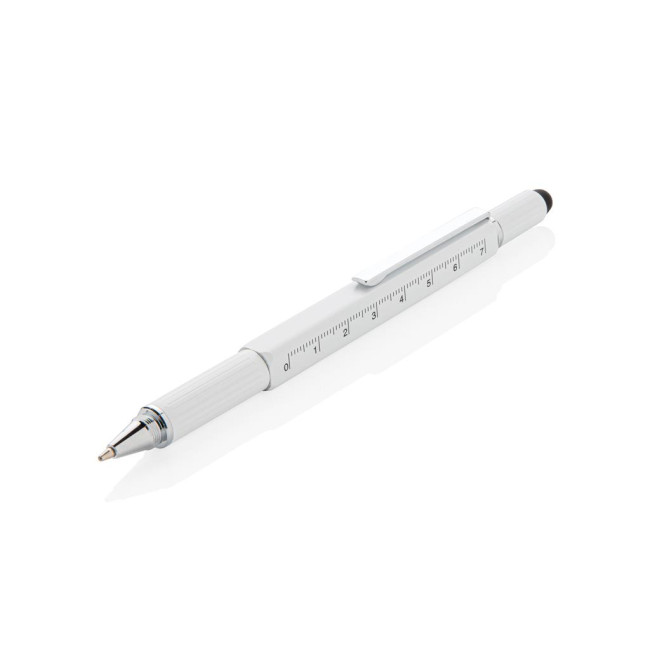 Promotional 5-In-1 Aluminium Toolpen - Image 1