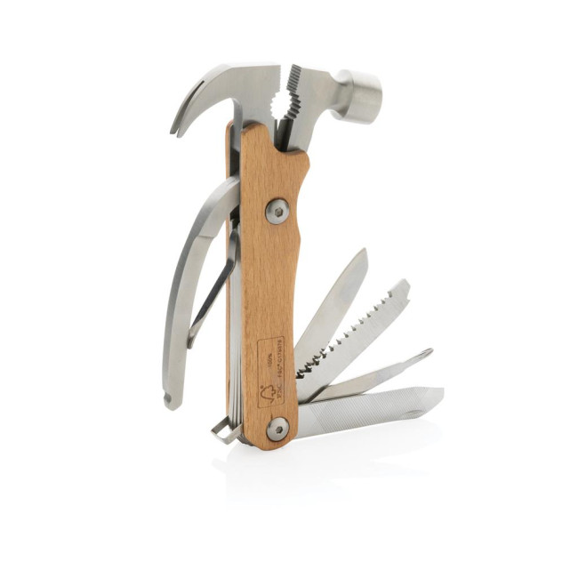 Promotional Wooden Multi-Tool Hammer