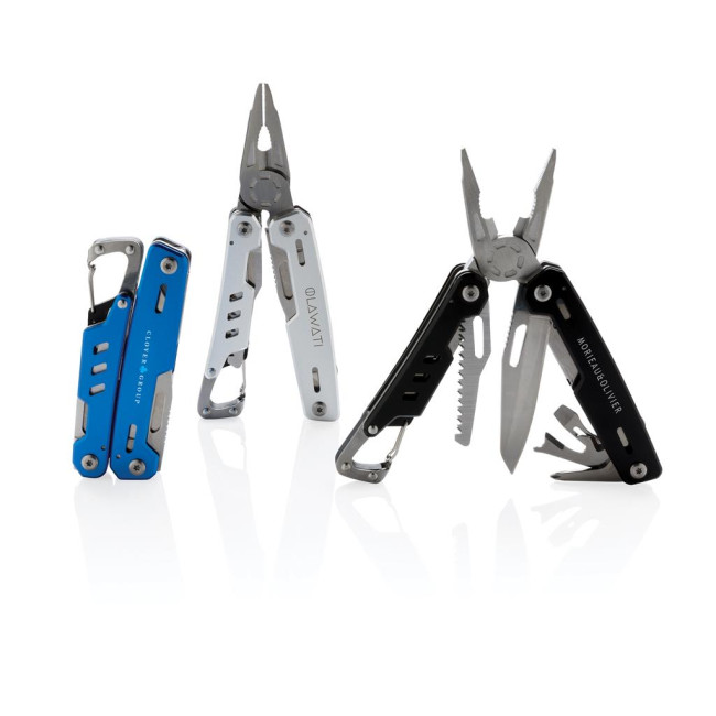 Promotional Solid Multitool With Carabiner