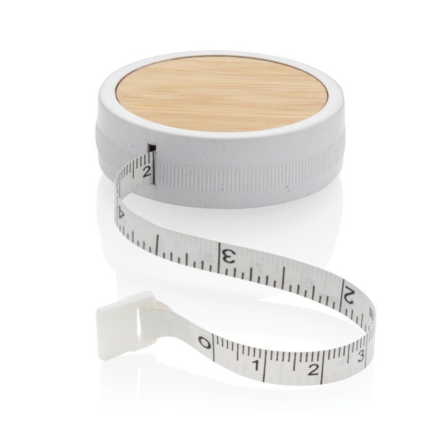 Promotional RCS Recycled Plastic & Bamboo Tailor Tape 1.5m