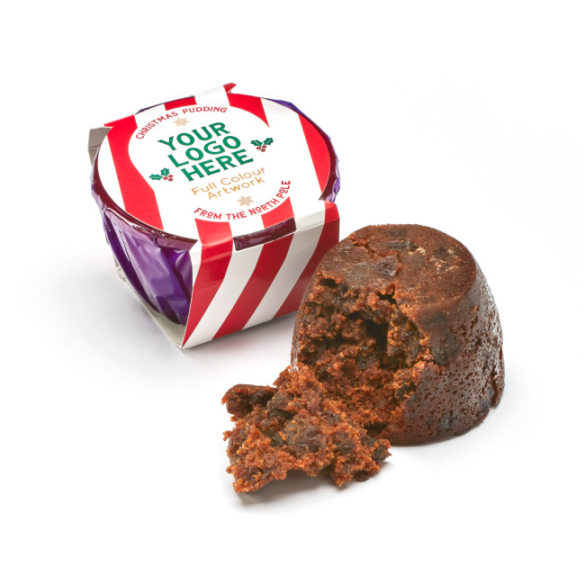 Promotional Winter Chocolate Christmas Pudding Belly Wrap - Image 2