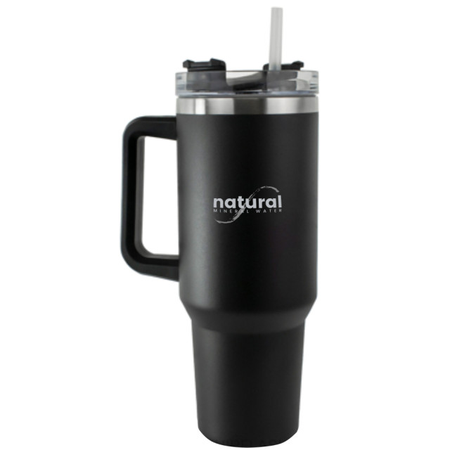 Promotional Maxi-Fire Cup With Straw 1.1L - Image 2