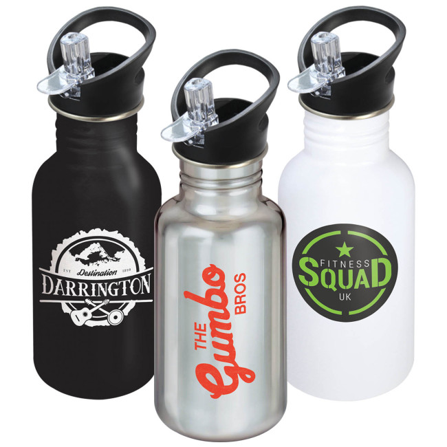 Promotional Traveller Canteen Bottle With Sip Lid 500ml