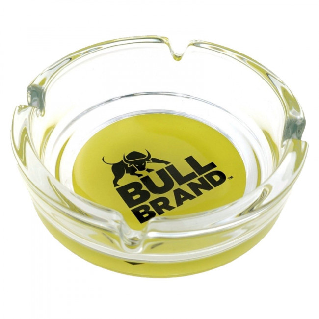 Promotional Clear Glass Ashtray 10.7cm