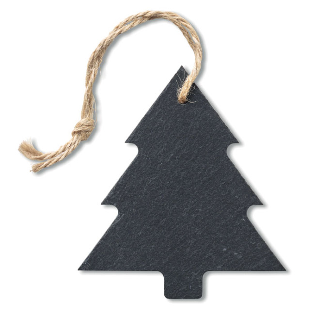 Promotional Slate Xmas Hanger Tree