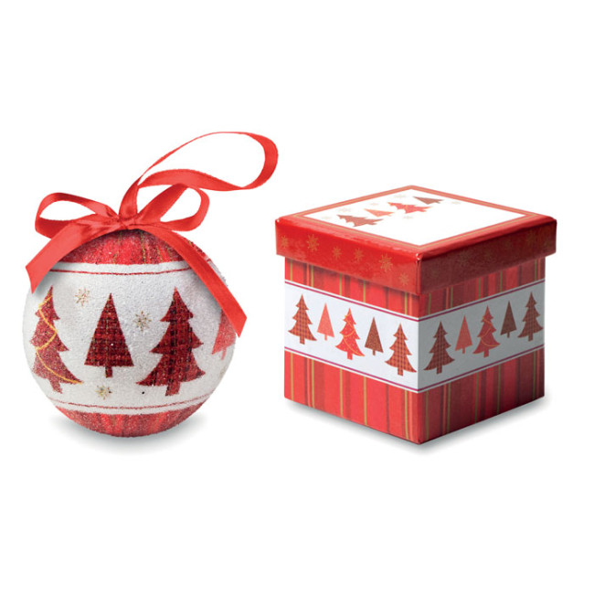 Promotional Christmas Bauble In Gift Box