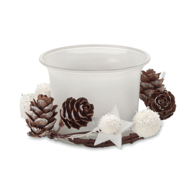 Promotional Christmas Candle Holder - Image 3