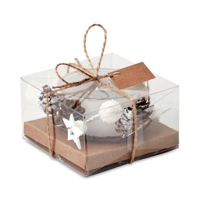 Promotional Christmas Candle Holder - Image 1