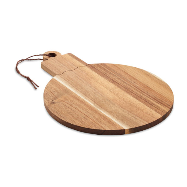 Promotional Christmas Bauble Acacia Wood Serving Board