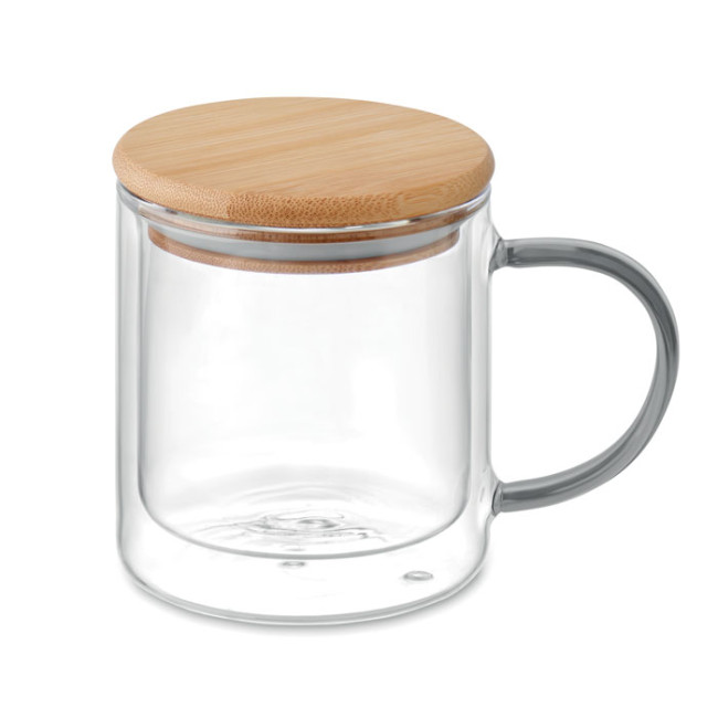 Promotional Double Wall Borosilicate Mug 300ml - Image 2