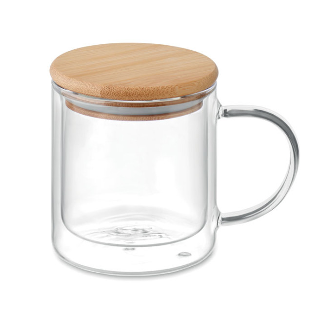 Promotional Double Wall Borosilicate Mug 300ml - Image 3