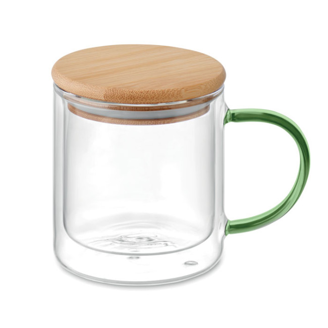 Promotional Double Wall Borosilicate Mug 300ml - Image 5