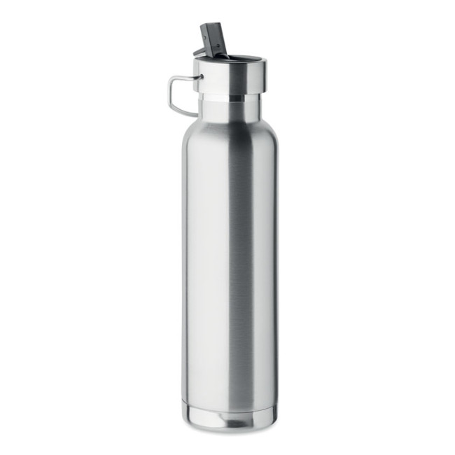 Promotional Recycled Stainless Steel Double Wall Bottle 660ml - Image 4