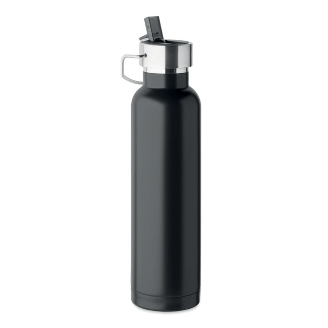 Promotional Recycled Stainless Steel Double Wall Bottle 660ml - Image 5