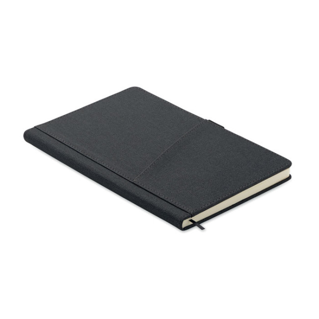 Promotional A5 Notebook PU Front Pocket - Image 1