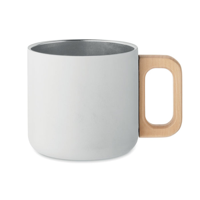 Promotional Recycled Double Wall Mug 350ml - Image 3