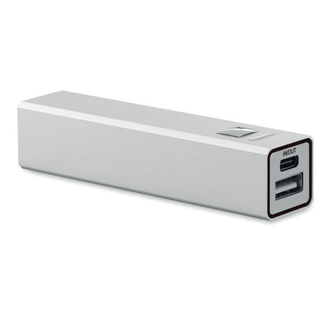 Promotional Recycled Aluminium Power Bank 2600mAh - Image 2