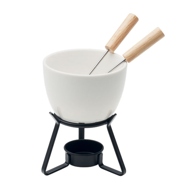 Promotional Ceramic Fondue Set 240ml