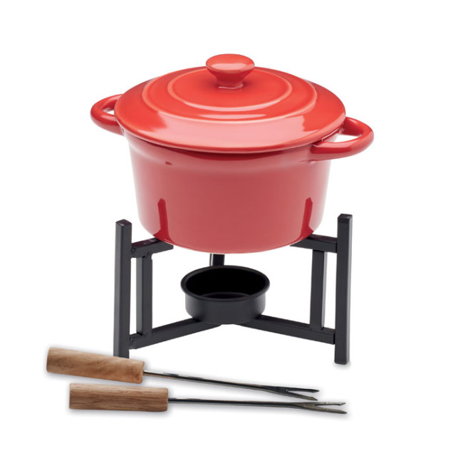 Promotional Ceramic Fondue Set 300ml