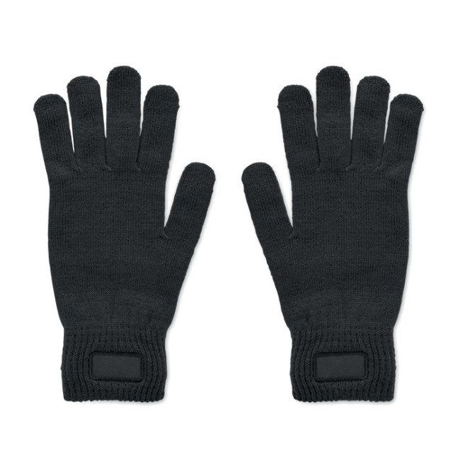 Promotional Knitted Gloves In RPET - Image 1