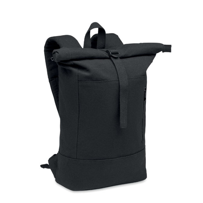 Promotional Roll Top Laptop Backpack  15''