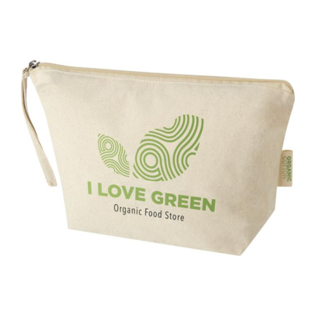 Promotional Orissa GOTS Organic Large Accessory Pouch 3L Natural