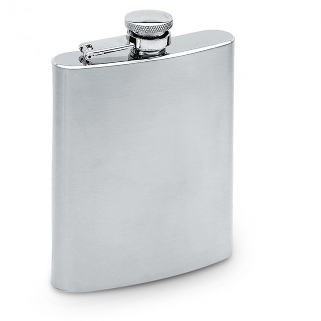 Promotional Slim Hip Flask 200ml - Image 3