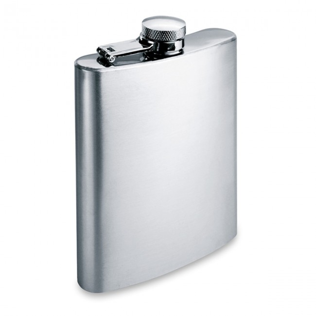 Promotional Slim Hip Flask 200ml - Image 2