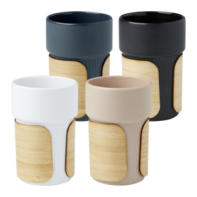 Promotional Fika Tumbler With Bamboo Sleeve 340ml