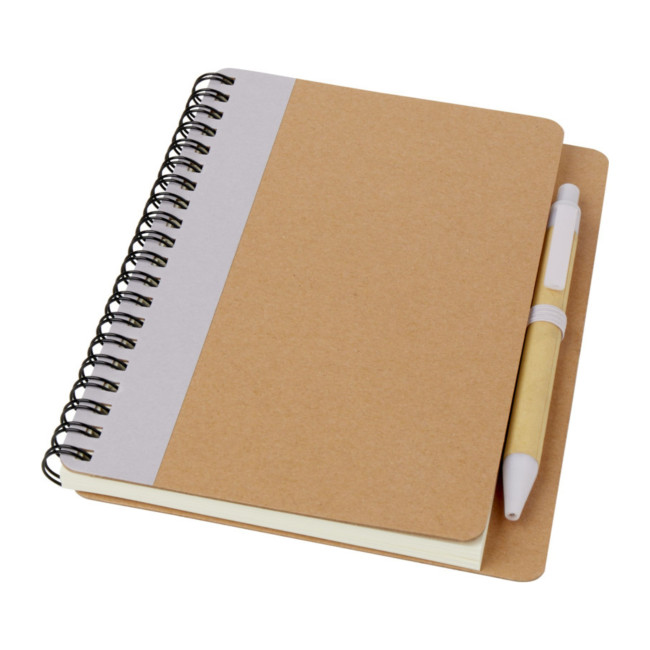 Promotional Priestly Recycled Notebook With Pen - Image 5