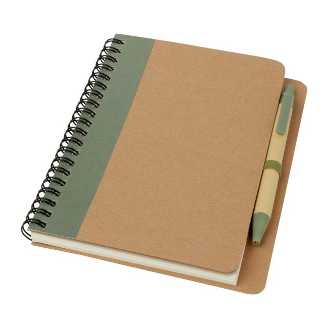 Promotional Priestly Recycled Notebook With Pen - Image 4