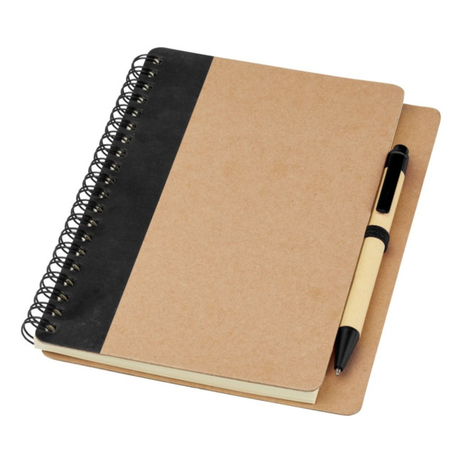 Promotional Priestly Recycled Notebook With Pen - Image 3