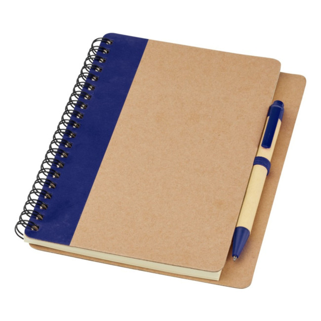 Promotional Priestly Recycled Notebook With Pen - Image 1