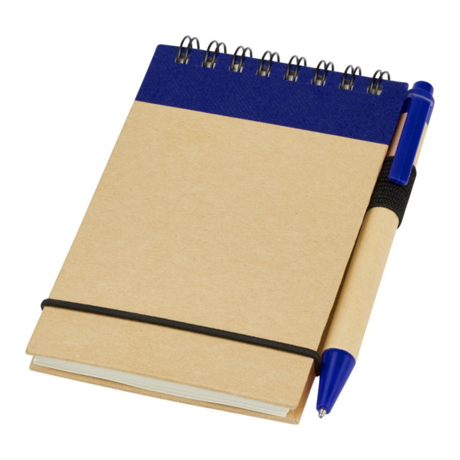 Promotional Zuse A7 Recycled Jotter Notepad With Pen - Image 1