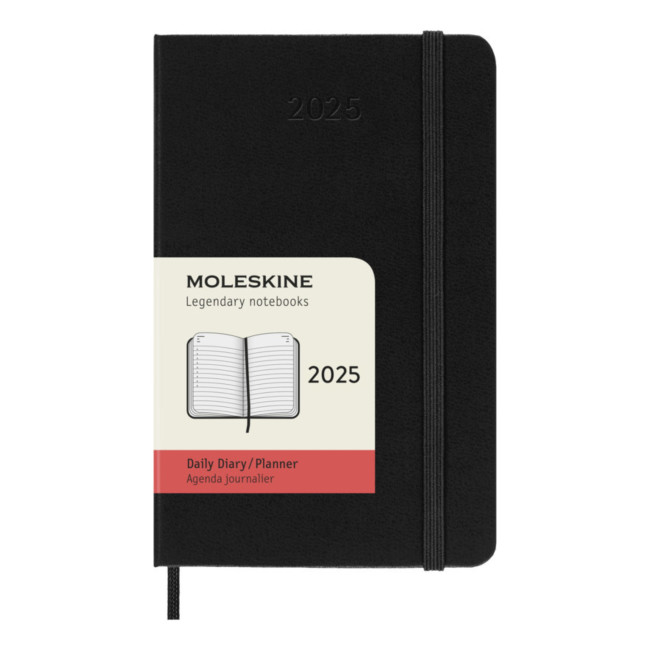 Promotional Moleskine Hard Cover 12 Month PK Daily Planner