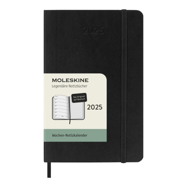 Promotional Moleskine Soft Cover 12 Month Weekly PK Planner German