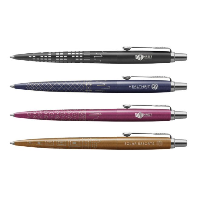 Promotional Parker Jotter SE Global Icons Colour Trim Ballpoint Pen