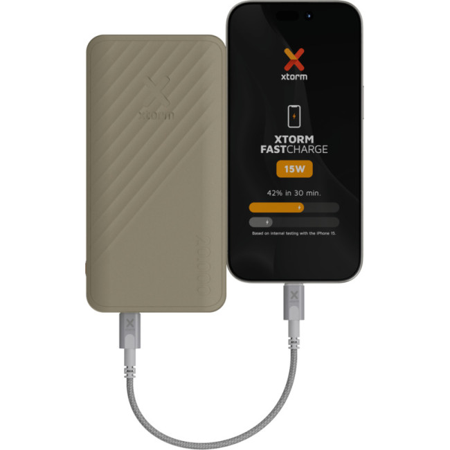 Promotional Xtorm XG220 Go2 Fast Charge Power Bank 15W 20.000mAh - Image 1