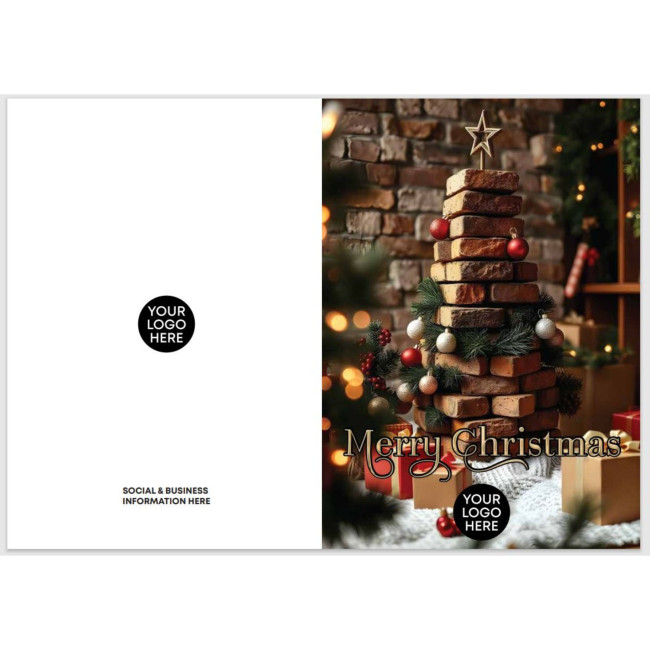 Promotional Builder Xmas Card - Image 1