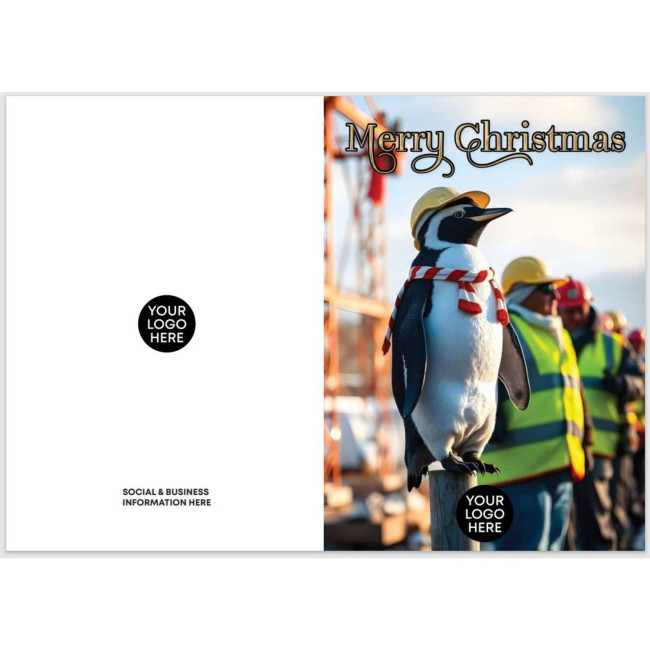 Promotional Penquin Xmas Card - Image 1