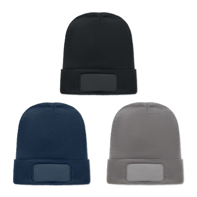 Promotional RPET Polyester Unisex Beanie - Image 1