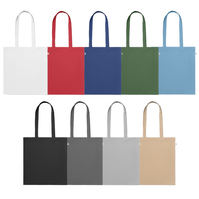 Promotional Recycled Cotton Shopping Bag  140 gr/m² - Image 1