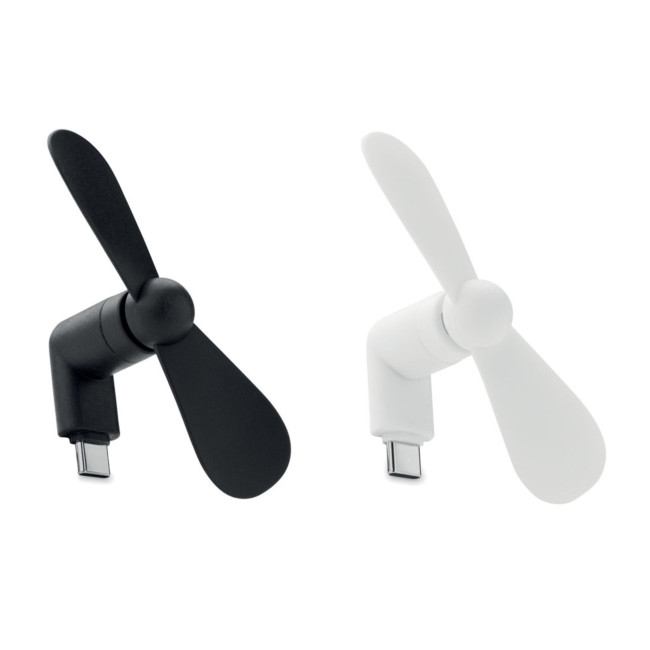 Promotional Portable USB-C Fan For Smartphone - Image 1