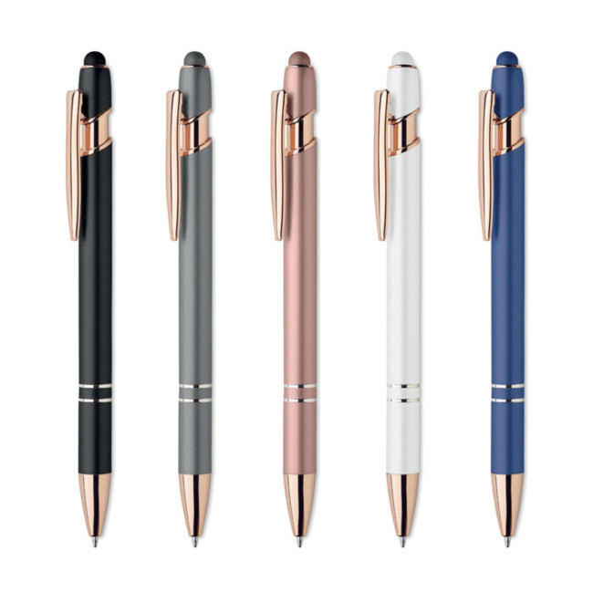 Promotional Recycled Aluminium Stylus Pen - Image 1