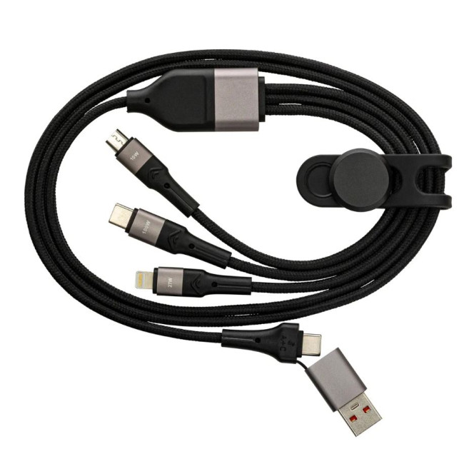 Promotional Reeves Covertics Triple 6-in-1 Charging Cable