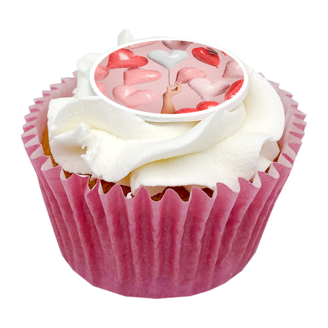 Promotional Valentines Cupcakes