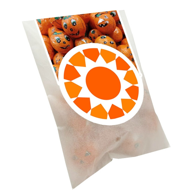 Promotional Halloween Pumpkin Chocolates 50g